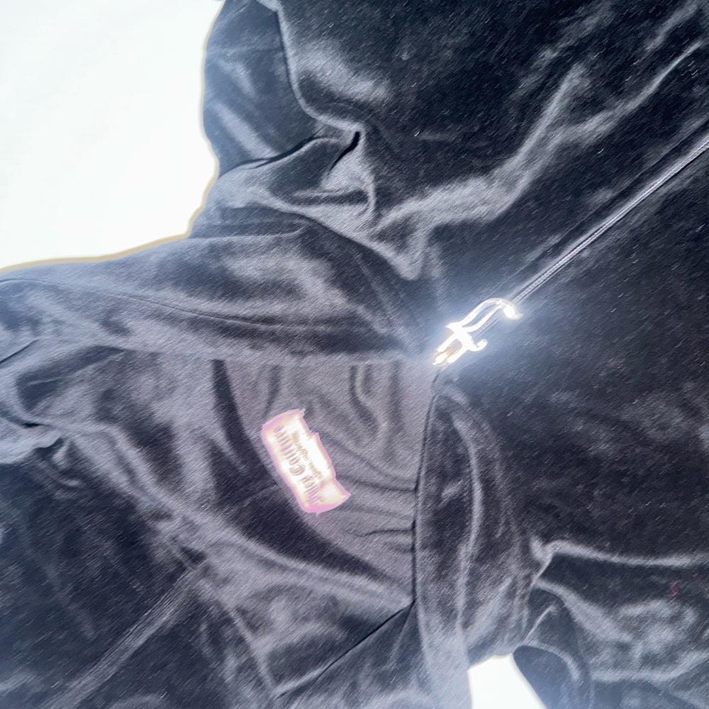 Juicy Couture Black Velvet Jacket